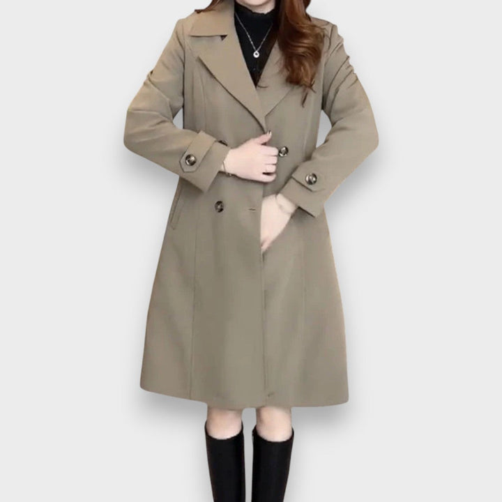Barbara - Gabardina elegante tipo trench