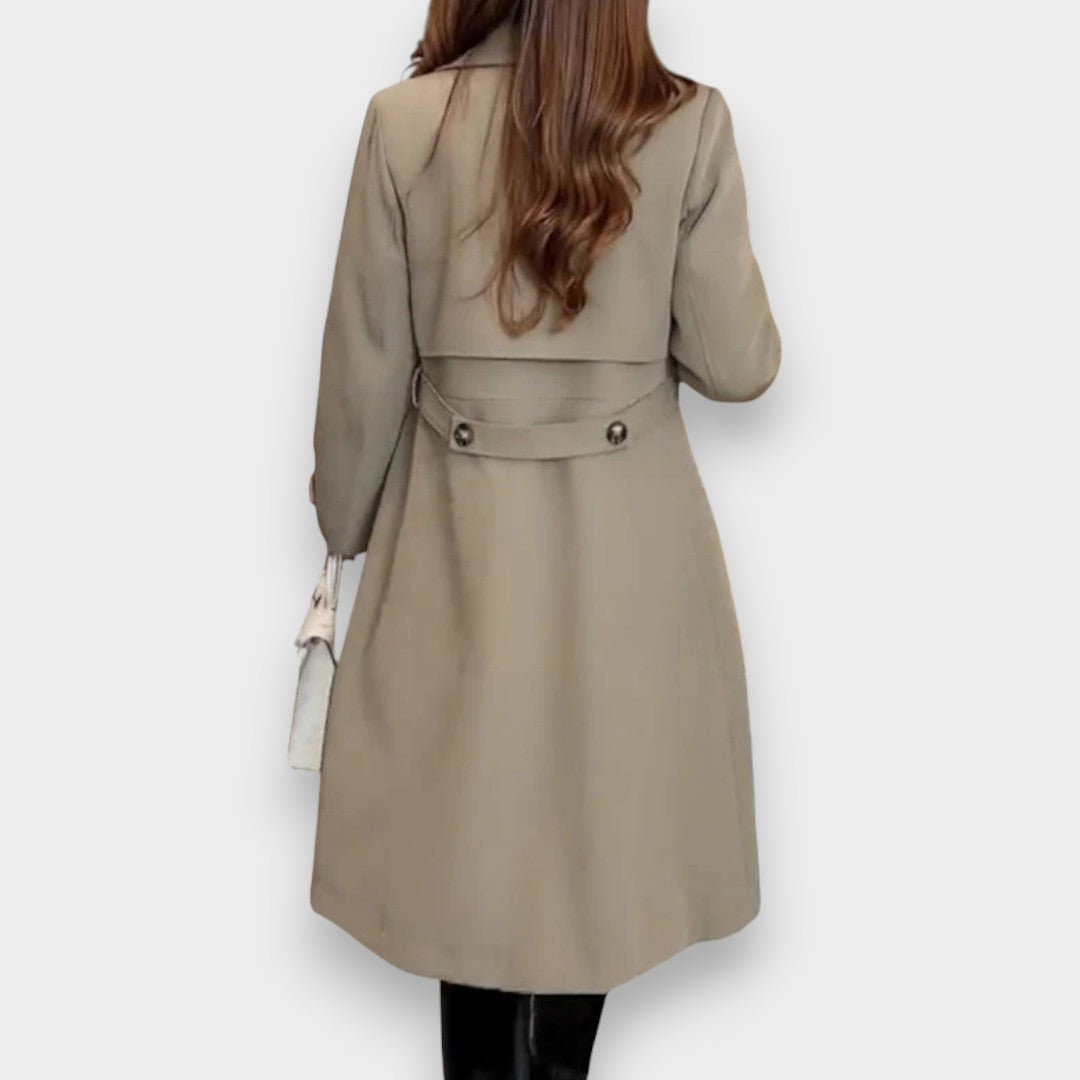 Barbara - Gabardina elegante tipo trench